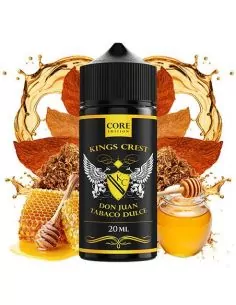 Aroma Longfill Don Juan Tabaco Dulce 120ml - Kings Crest Core Edition