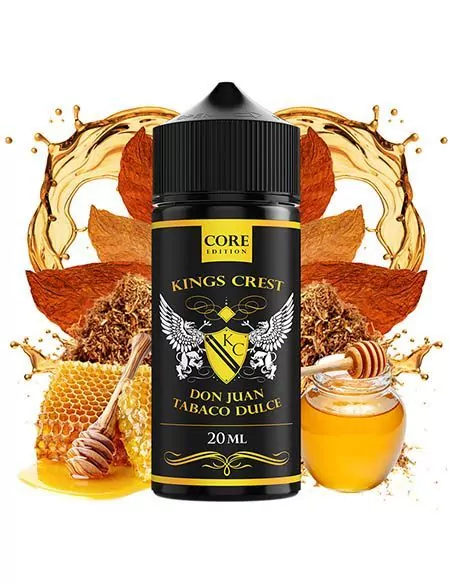 Aroma Longfill Don Juan Tabaco Dulce 120ml - Kings Crest Core Edition