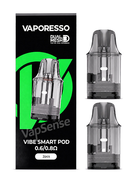 Pods Vaporesso Vibe SE 2 Dual Mesh Top Fill 2ml 0.8Ω Pack de 2