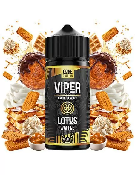 Aroma Lotus Waffle Longfill 120ml - Viper Core Edition