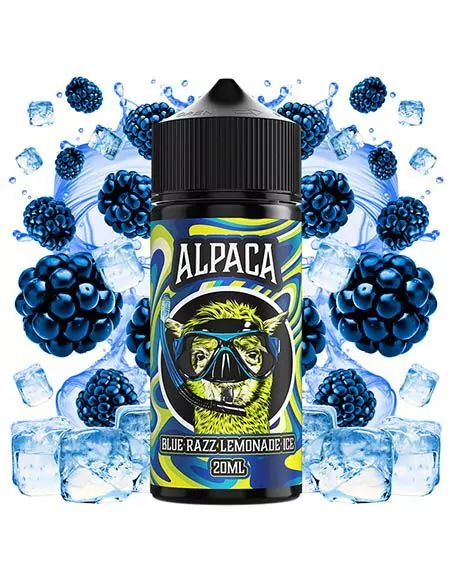 Aroma Blue Razz Lemonade Longfill 120ml - Alpaca