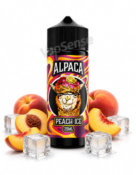 Peach Ice Longfill 120ml Alpaca