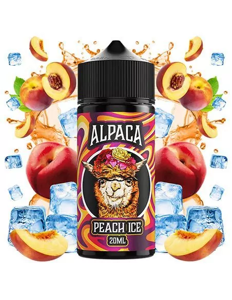 Aroma Peach Ice Longfill 120ml - Alpaca