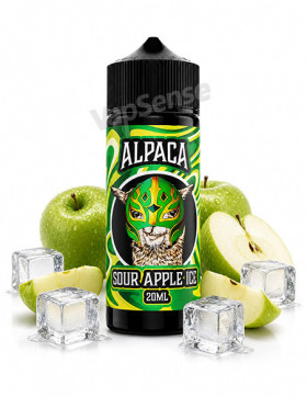 Sour Apple Ice Longfill 120ml Alpaca