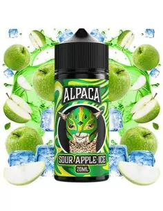 Aroma Sour Apple Ice Longfill 120ml - Alpaca