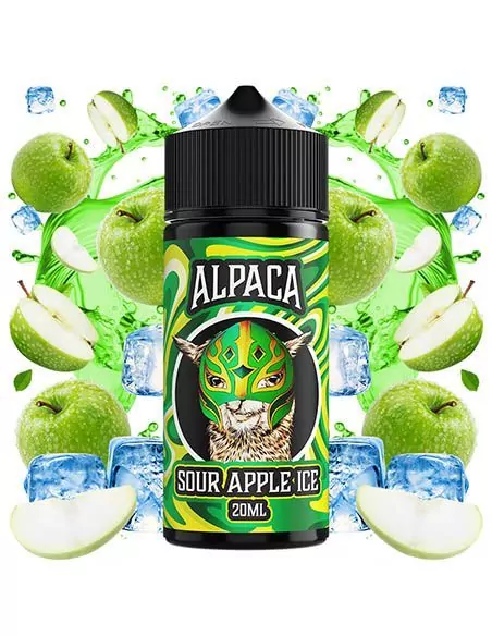 Aroma Sour Apple Ice Longfill 120ml - Alpaca