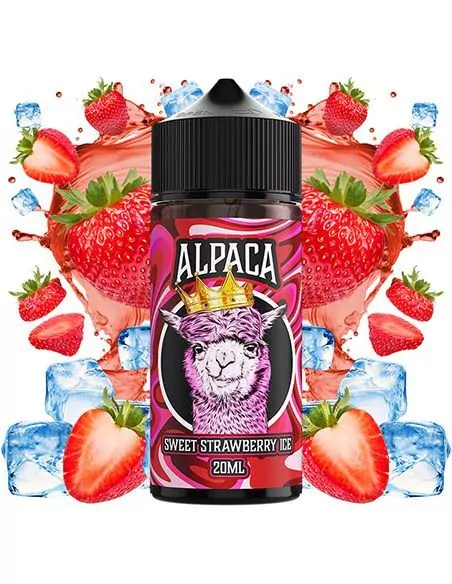 Aroma Sweet Strawberry Ice Longfill 120ml - Alpaca