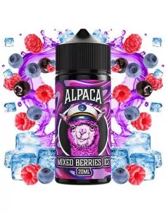 Aroma Mixed Berries Ice Longfill 120ml - Alpaca