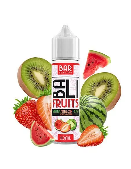 Aroma Watermelon Kiwi Strawberry Longfill 60ml - Bali Fruits Bar Edition Kings Crest