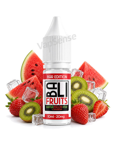 Watermelon Kiwi Strawberry Ice 10ml Bali Fruits Bar Edition Salts