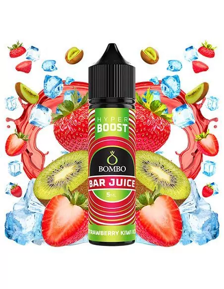 Aroma Strawberry Kiwi Ice Longfill 60ml - Bombo Bar Juice Hyper Boost