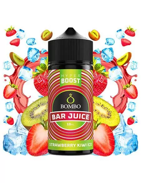 Aroma Strawberry Kiwi Ice Longfill 120ml - Bombo Bar Juice Hyper Boost