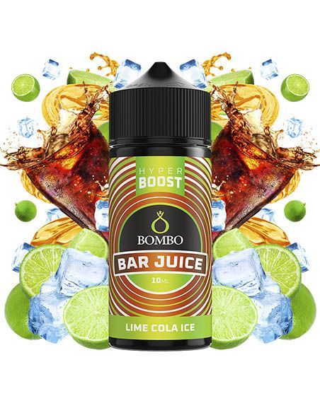 Aroma Lime Cola Ice Longfill 120ml - Bombo Bar Juice Hyper Boost
