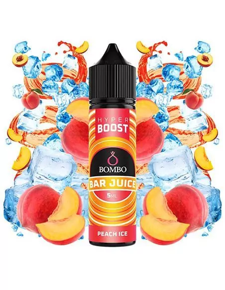 Aroma Longfill Peach Ice 60ml - Bombo Bar Juice Hyper Boost