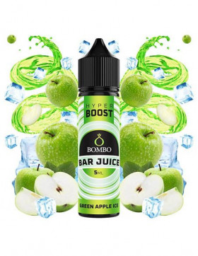 Aroma Longfill Green Apple Ice 60ml - Bombo Bar Juice Hyper Boost