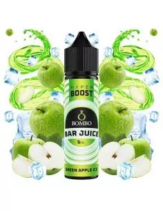 Aroma Longfill Green Apple Ice 60ml - Bombo Bar Juice Hyper Boost