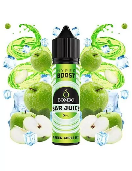 Aroma Longfill Green Apple Ice 60ml - Bombo Bar Juice Hyper Boost