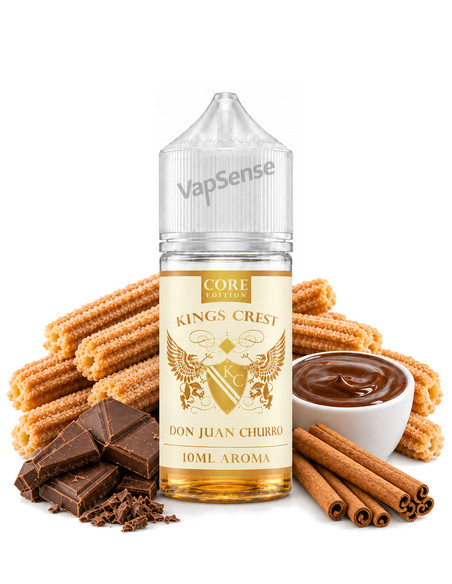 Don Juan Churro Longfill Kings Crest Core Edition botellas de 30ml