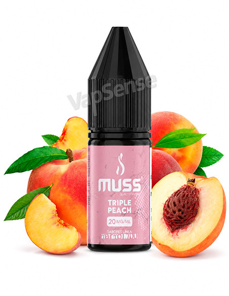 Triple Peach 10ml Muss Vape Salts