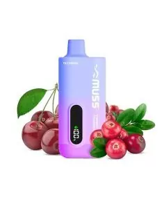 Vaper Desechable Cherry Cranberry Zero - Muss Tech 8000
