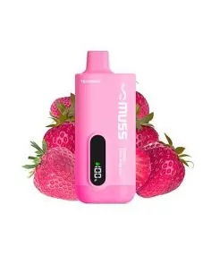 Vaper Desechable Triple Strawberry Zero - Muss Tech 8000