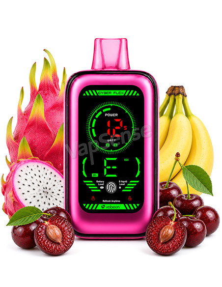 Muss CyberFlex Dragon Fruit Banana Cherry 25000 Puffs