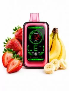 Strawberry Banana Zero - Muss CyberFlex 25000 puff