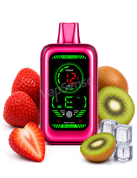 Muss CyberFlex Strawberry Kiwi 25000 Puffs