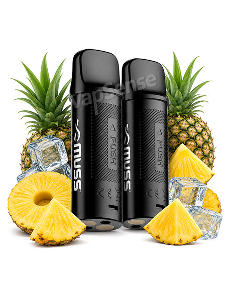 Recarga Muss Mármol Pro Pineapple Ice 2 x 700 Puffs
