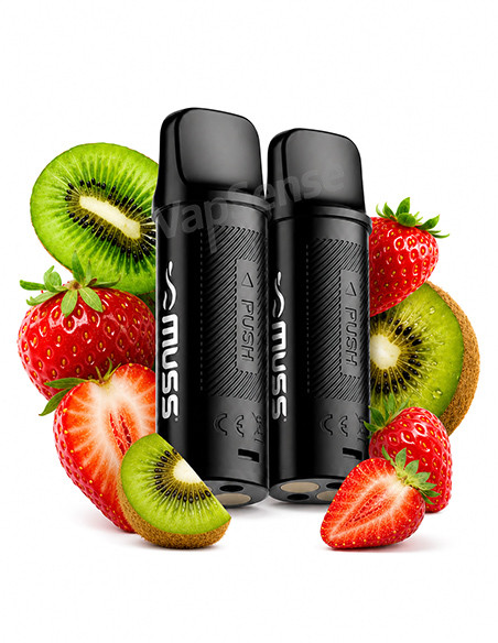 Precarga Strawberry Kiwi Pack 2 - Muss Mármol Pro