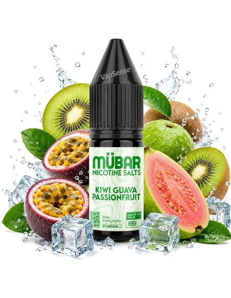 Kiwi Guava Passionfruit 10ml Mübar Salts
