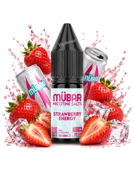 Strawberry Energy 10ml Mübar Salts