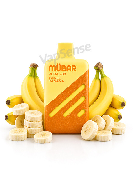 Mübar Kuba Triple Banana 700 Puffs