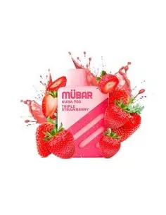 Vaper Desechable Triple Strawberry 700 - Mübar Kuba