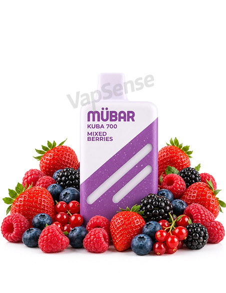 Mübar Kuba Mixed Berries 700 Puffs