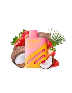 Vaper Desechable Strawberry Coconut 700 - Mübar Kuba