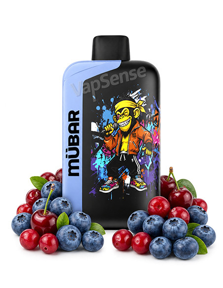 Mübar Eden Beast Blueberry Cherry Cranberry 50000 Puffs
