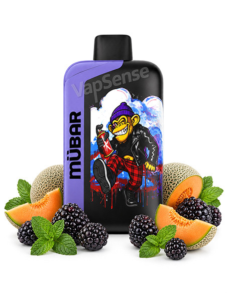 Mübar Eden Beast Blackberry Melon Mint 50000 Puffs