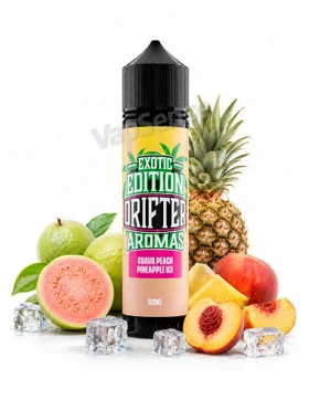 Guava Peach Pineapple Ice Longfill Drifter Exotic 60ml