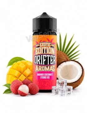 Mango Coconut Lychee Ice Longfill Drifter Exotic 120ml