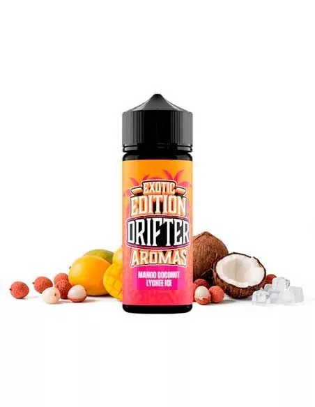 Aroma Mango Coconut Lychee Ice Longfill 120ml - Drifter Exotic