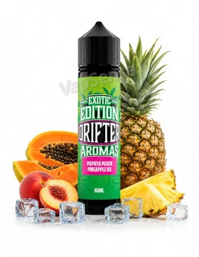 Papaya Peach Pineapple Ice Longfill Drifter Exotic 60ml