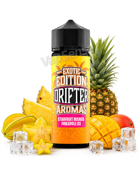 Starfruit Mango Pineapple Ice Longfill Drifter Exotic 120ml