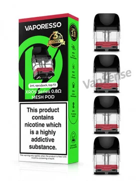 Pods Vaporesso XROS Corex 3.0 Mesh 2ml Pack 4 0.8 ohm