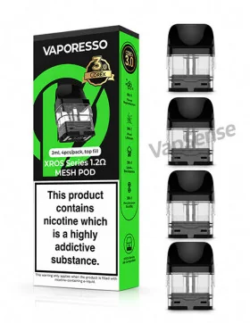 Pods Vaporesso XROS Corex 3.0 Mesh 2ml Pack 4 1.2 ohm