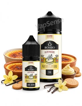 Master Custard Longfill Bombo Pastry Masters Core Edition botellas de 30ml y 120ml