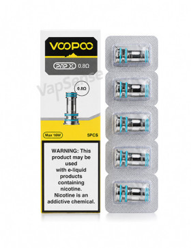 Resistencias Voopoo PnP X 0.8 Ohm Pack de 5
