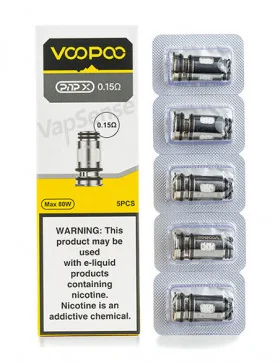 Resistencias Voopoo PnP X V2 0.15 Ohm Pack de 5