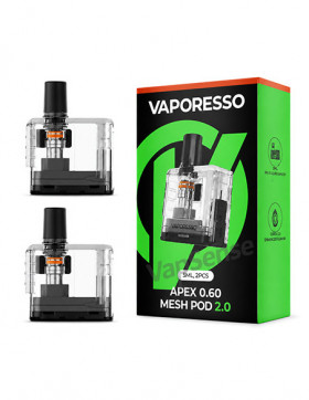Pods Vaporesso APEX 2.0 Mesh 0.6Ω Pack de 2