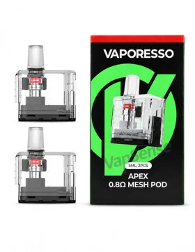 Pods Vaporesso APEX 2.0 Mesh 0.8Ω Pack de 2